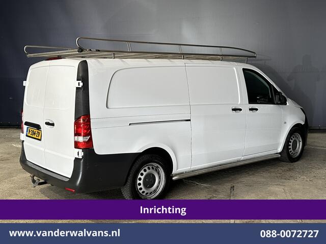 Mercedes-Benz VITO 114 CDI 136pk L3H1 Inrichting Euro6 Airco | Navigatie | Camera | Imperiaal | Trekhaak Sidebars, Bijrijdersbank