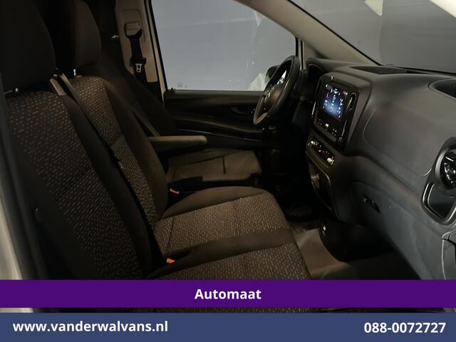Mercedes-Benz VITO 116 CDI 164pk 9G-Tronic Automaat L3H1 Euro6 Airco | Camera | Navigatie | Adaptieve Cruisecontrol Stoelverwarming, Bijrijdersbank