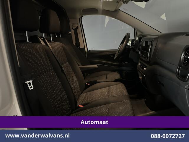 Mercedes-Benz VITO 116 CDI 164pk 9G-Tronic Automaat L3H1 Euro6 Airco | Camera | Navigatie | Adaptieve Cruisecontrol Stoelverwarming, Bijrijdersbank