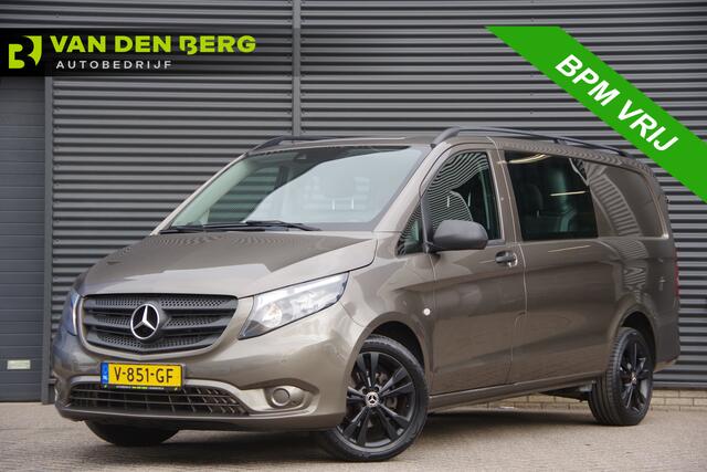 Mercedes-Benz VITO 114 CDI L2 MARGE! DC-5P, AUT. TREKHAAK, CLIMA, CAMERA, CRUISE, PARKEERSENSOREN, NL AUTO, NAP