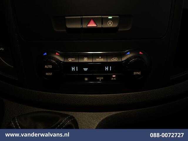 Mercedes-Benz VITO 110 CDI 102pk L2H1 Euro6 Airco | Imperiaal | Camera | Navigatie | Trekhaak | Apple Carplay | Cruisecontrol Android Auto, Parkeersensoren, Bijrijdersbank, Achterklep