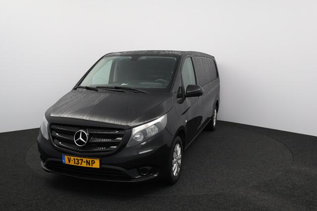 Mercedes-Benz VITO 116 CDI Extra Lang/ Automaat!/ Trekhaak/ Zij-Schuifdeur Rechts/ 16'' LMV/ Navi/ Airco/ Cruise/ Elek. pakket/ Bluetooth/ Multi. Stuur/ Dakspoiler/ Metallic lak.
