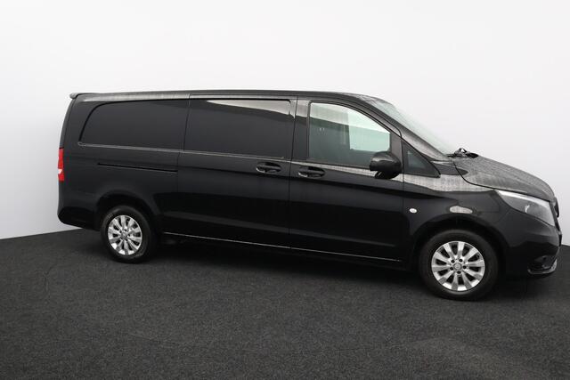 Mercedes-Benz VITO 116 CDI Extra Lang/ Automaat!/ Trekhaak/ Zij-Schuifdeur Rechts/ 16'' LMV/ Navi/ Airco/ Cruise/ Elek. pakket/ Bluetooth/ Multi. Stuur/ Dakspoiler/ Metallic lak.