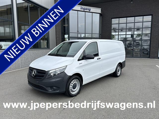 Mercedes-Benz VITO eVito 112 L2 60 kWh / Snel laden 80kw / Camera / Parkeersensoren / Airco / Cruise control / Carplay navigatie / Achterdeuren