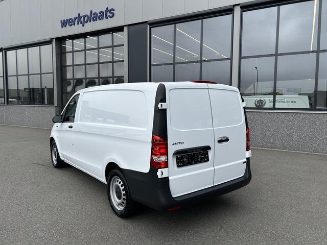 Mercedes-Benz VITO eVito 112 L2 60 kWh / Snel laden 80kw / Camera / Parkeersensoren / Airco / Cruise control / Carplay navigatie / Achterdeuren