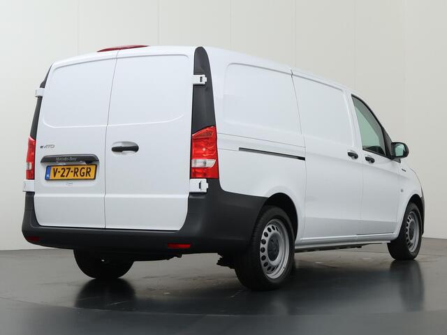 Mercedes-Benz VITO eVito 112 | L2 | 60 kWh | AIRCO | CRUISE CONTROL | NAVIGATIE | ACHTERUITRIJCAMERA | KUNST LEDEREN BEKLEDING | MULTIFUNCTIONEEL STUURWIEL | ELEKTRISCH VERSTELBARE BUITENSPIEGELS | CERTIFIED