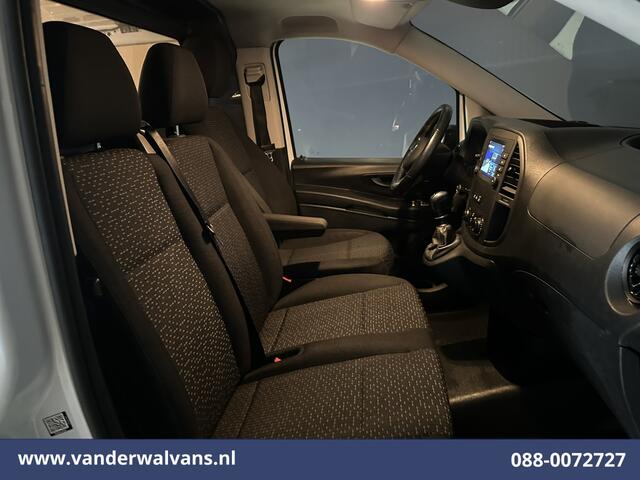Mercedes-Benz VITO 116 CDI 164pk L3H1 Euro6 Airco | Camera | Navigatie | Apple Carplay | Cruisecontrol Android Auto, Parkeersensoren, Bijrijdersbank