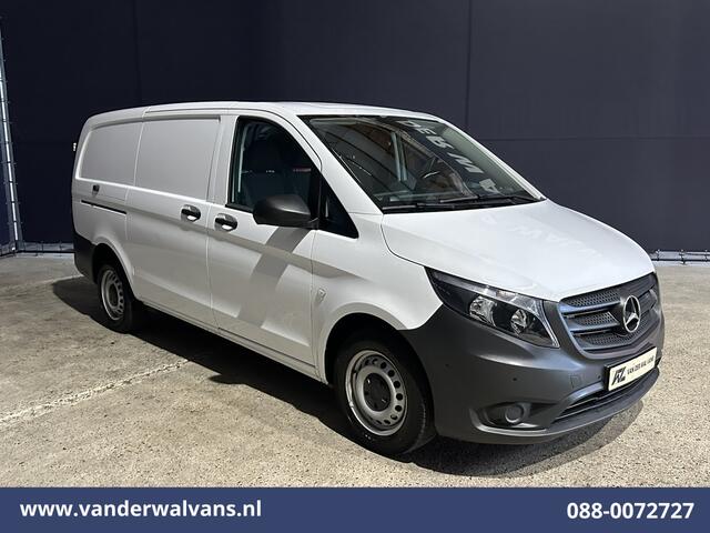 Mercedes-Benz VITO 116 CDI 164pk L3H1 Euro6 Airco | Camera | Navigatie | Apple Carplay | Cruisecontrol Android Auto, Parkeersensoren, Bijrijdersbank