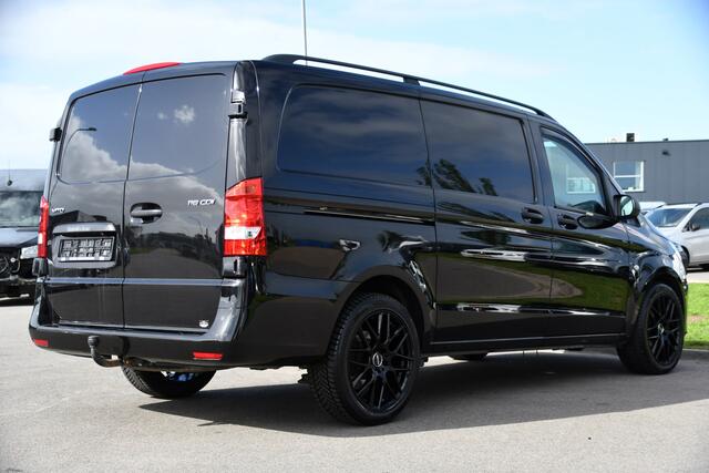 Mercedes-Benz VITO 116 CDI L2 Black Edition Camera, Cruise, Carplay, LED, 164pk, Stoelverwarming, Standkachel, Automaat, Multimedia, Uniek!