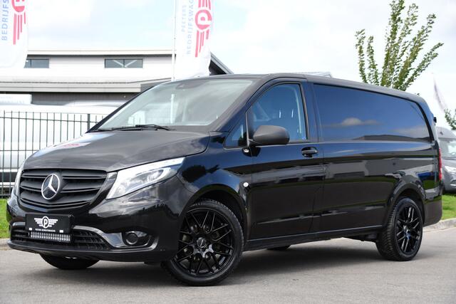 Mercedes-Benz VITO 116 CDI L2 Black Edition Camera, Cruise, Carplay, LED, 164pk, Stoelverwarming, Standkachel, Automaat, Multimedia, Uniek!