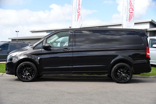 Mercedes-Benz VITO 116 CDI L2 Black Edition Camera, Cruise, Carplay, LED, 164pk, Stoelverwarming, Standkachel, Automaat, Multimedia, Uniek!