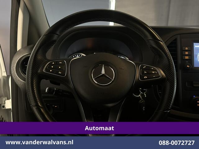 Mercedes-Benz VITO 114 CDI 136pk 9G-Tronic Automaat L3H1 Euro6 Airco | Camera | Apple Carplay | Cruisecontrol | 2500kg Trekhaak Android Auto, Parkeersensoren, Bumper in de kleur