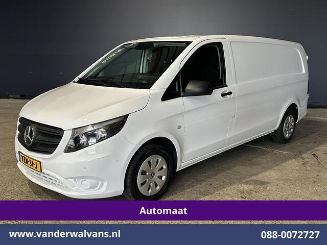 Mercedes-Benz VITO 114 CDI 136pk 9G-Tronic Automaat L3H1 Euro6 Airco | Camera | Apple Carplay | Cruisecontrol | 2500kg Trekhaak Android Auto, Parkeersensoren, Bumper in de kleur