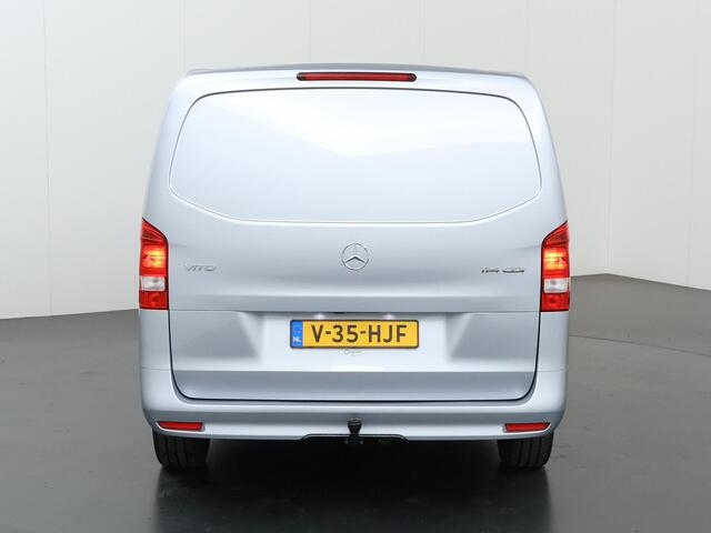 Mercedes-Benz VITO 114 CDI | L2 | PRO | ACHTERUITRIJCAMERA | AUTOMATISCHE AIRCO | TREKHAAK | CARPLAY | ANDROID AUTO | CRUISE CONTROL | METALLIC | 2 COMFORT STOELEN | CERTIFIED