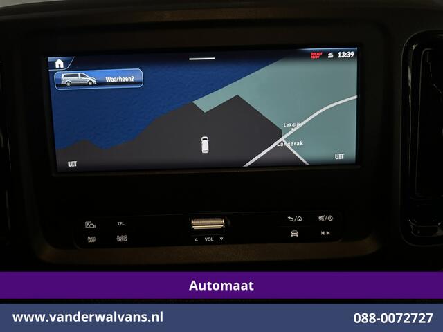 Mercedes-Benz VITO 116 CDI 164pk 9G-Tronic Automaat L3H1 Euro6 Airco | Camera | Navigatie | Adaptieve Cruisecontrol Stoelverwarming, Bijrijdersbank