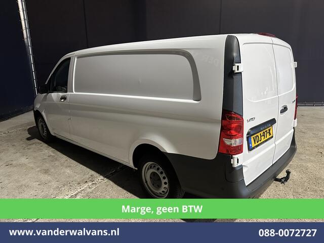 Mercedes-Benz VITO 111 CDI 115pk **MARGE, geen BTW** L3H1 Euro6 Airco | Camera | Navigatie | Cruisecontrol Trekhaak, Leder, Parkeersensoren, Bijrijdersbank