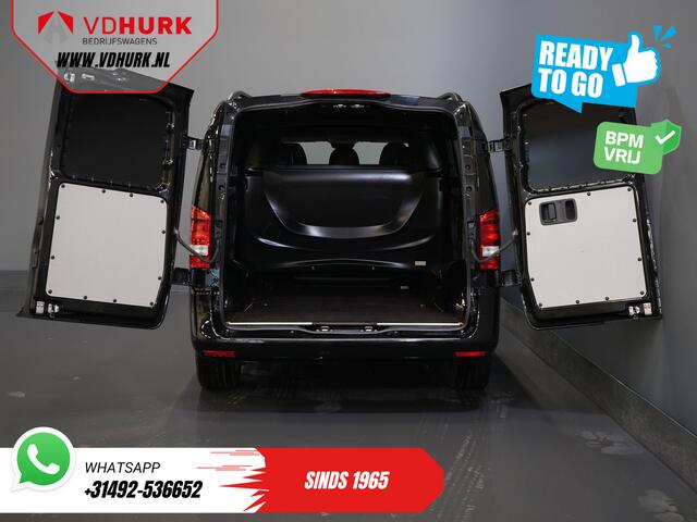 Mercedes-Benz VITO 114 CDI Aut. DC Dubbel Cabine Buffl Leder/ 2x Schuifdeur/ Carplay/ Navi/ Spoiler/ Frontlip/ Sidebars/ 18"LMV/ Cruise/ Airco