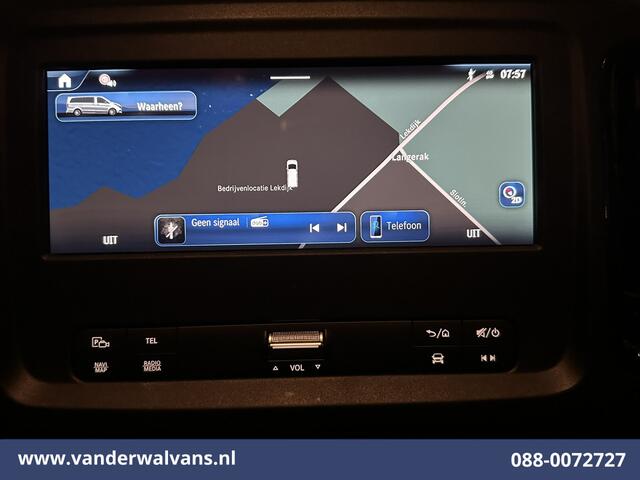 Mercedes-Benz VITO 116 CDI 164pk L2H1 Euro6 Airco | Camera | Navigatie | Cruisecontrol | Stoelverwarming Parkeersensoren, Bijrijdersbank