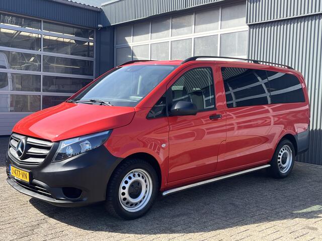 Mercedes-Benz VITO Tourer 119 CDI 190pk 4x4 4 matic Lang 8 persoons BTW en BPM vrij 1e eigenaar Cruise controle Standkachel Personenbus Tourer Passenger Combi Kombi Ex overheidsauto