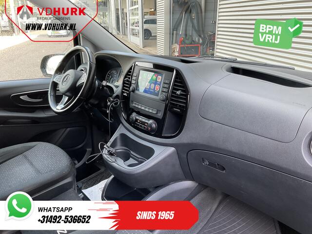 Mercedes-Benz VITO 116 CDI L3 Aut. DC Dubbel Cabine LED/ Adapt.Cruise/ Carplay/ Standkachel/ Stoelverw./ Climate/ Camera/ 17'LMV/ Trekhaak