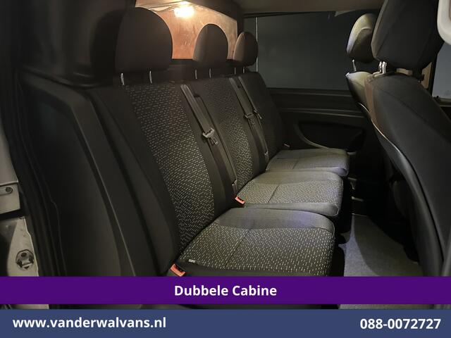Mercedes-Benz VITO 119 CDI 191pk 9G-Tronic Automaat L2H1 Dubbele Cabine Euro6 Airco | 5-Zits | Camera | Navigatie | LED | Apple Carplay Android Auto, Cruisecontrol, LM velgen, Trekhaak, Parkeersensoren, Bumper in de kleur