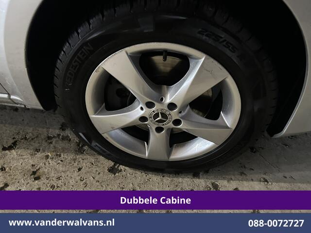 Mercedes-Benz VITO 119 CDI 191pk 9G-Tronic Automaat L2H1 Dubbele Cabine Euro6 Airco | 5-Zits | Camera | Navigatie | LED | Apple Carplay Android Auto, Cruisecontrol, LM velgen, Trekhaak, Parkeersensoren, Bumper in de kleur