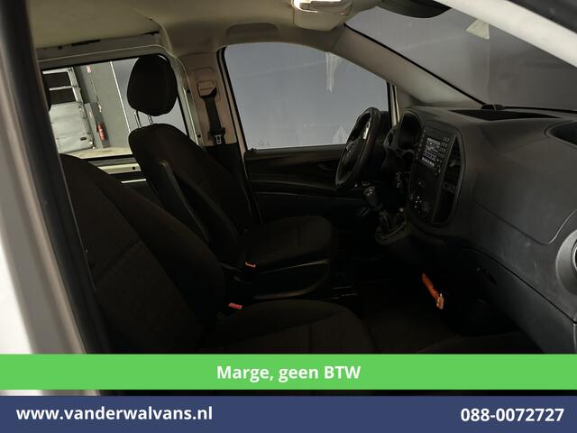 Mercedes-Benz VITO 111 CDI **MARGE, Geen BTW** L3H1 Dubbele Cabine Euro6 Airco | 5-Zits | Camera | Navigatie | Cruisecontrol Trekhaak, Parkeersensoren