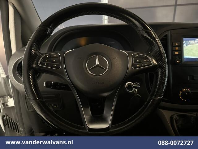 Mercedes-Benz VITO 114 CDI 136pk L2H1 Euro6 Airco | Camera | Navigatie | Apple Carplay | Cruisecontrol Android Auto, Parkeersensoren, Bijrijdersbank, Bumper in de kleur