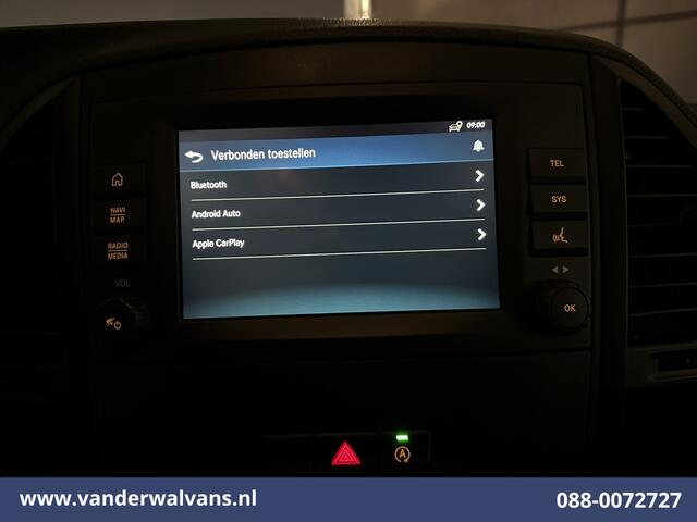 Mercedes-Benz VITO 114 CDI 136pk L2H1 Euro6 Airco | Camera | Navigatie | Apple Carplay | Cruisecontrol Android Auto, Parkeersensoren, Bijrijdersbank, Bumper in de kleur