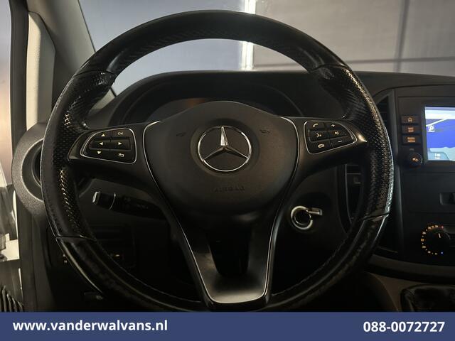 Mercedes-Benz VITO 114 CDI 136pk L2H1 Euro6 Airco | Camera | Navigatie | Cruisecontrol | Apple Carplay Android Auto, Parkeersensoren, Bijrijdersbank, Bumper in de kleur.