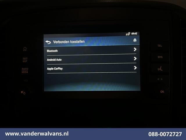 Mercedes-Benz VITO 114 CDI 136pk L2H1 Euro6 Airco | Camera | Navigatie | Cruisecontrol | Apple Carplay Android Auto, Parkeersensoren, Bijrijdersbank, Bumper in de kleur.
