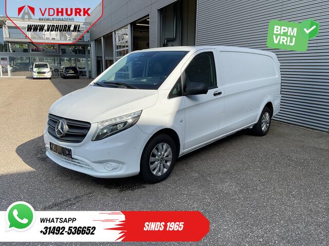 Mercedes-Benz VITO 116 CDI Aut. L3 LED/ Carplay/ Standkachel/ Stoelverw./ Navi/ Camera/ Cruise/ 16'LMV/ PDC/ Trekhaak