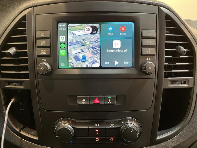 Mercedes-Benz VITO 116 CDI XL Servicebus / Sortimo Inrichting / Euro 6 / Airco / CarPlay / Camera / Cruise Control / Navigatie / Klep / 3-Zits /