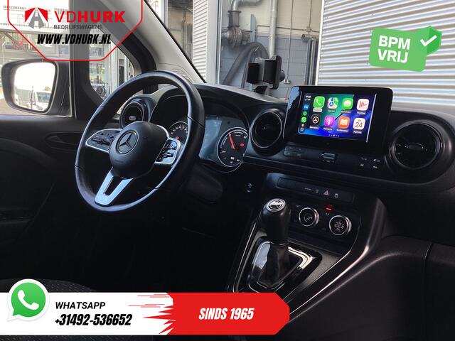 Mercedes-Benz eCitan 112 Pro L2 51 kWh 280 km WLTP LED/ Snellader/ 3Pers./ Stuurverw./ Voorruitverw./ Carplay/ Navi/ Camera/ Climate/ Cruise/ Trekhaak