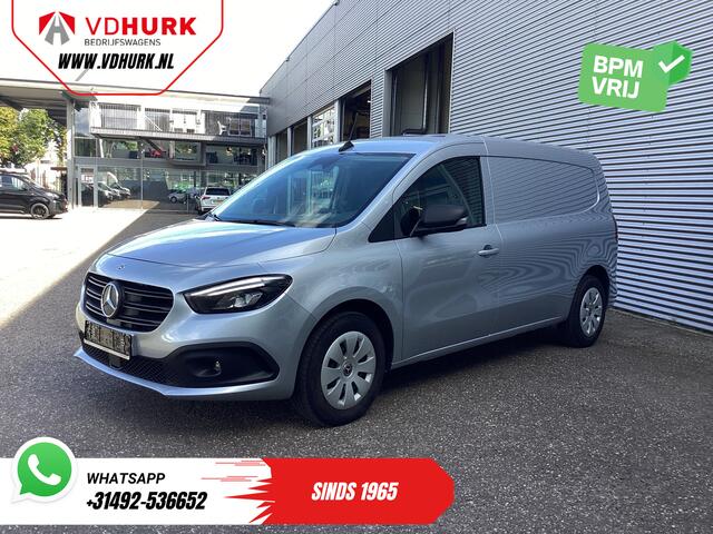 Mercedes-Benz eCitan 112 Pro L2 51 kWh 280 km WLTP LED/ Snellader/ 3Pers./ Stuurverw./ Voorruitverw./ Carplay/ Navi/ Camera/ Climate/ Cruise/ Trekhaak