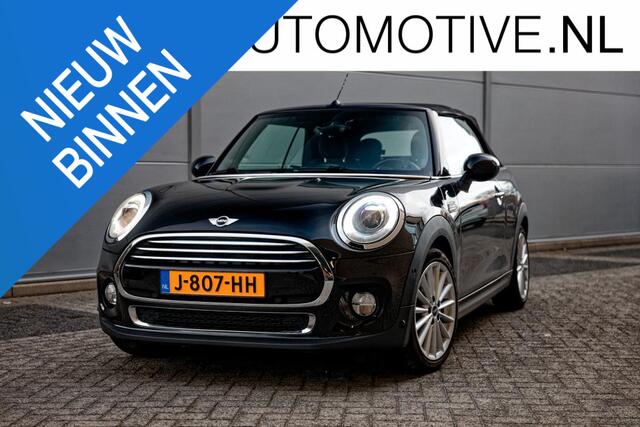 Mini COOPER Mini Cabrio 1.5 Automaat H/K geluidsintallatie, 17" M velgen, Leer/Stof sportoelen