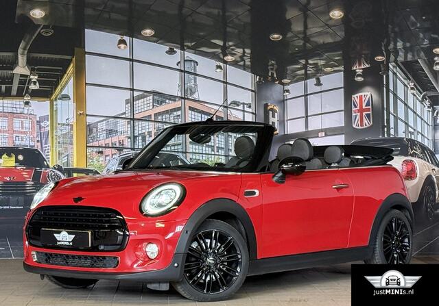 Mini COOPER CHILI CABRIO 136 pk CARPLAY NAVI LED UNION FACELIFT