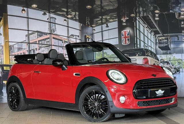 Mini COOPER CHILI CABRIO 136 pk CARPLAY NAVI LED UNION FACELIFT