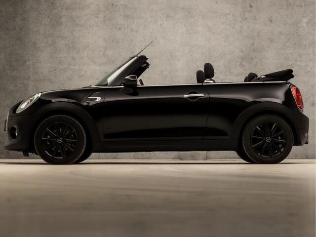 Mini COOPER Mini Cabrio 1.5 Black Sport Automaat (NAVIGATIE, LED KOPLAMPEN, CLIMATE, CRUISE, SPORTSTOELEN, PARKEERSENSOREN, ARMSTEUN, NIEUWSTAAT)
