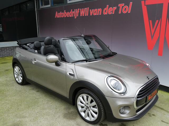 Mini COOPER CABRIO 1.5 CHILI | LED | FACELIFT | LEER | UNION JACK | ALL-IN!!