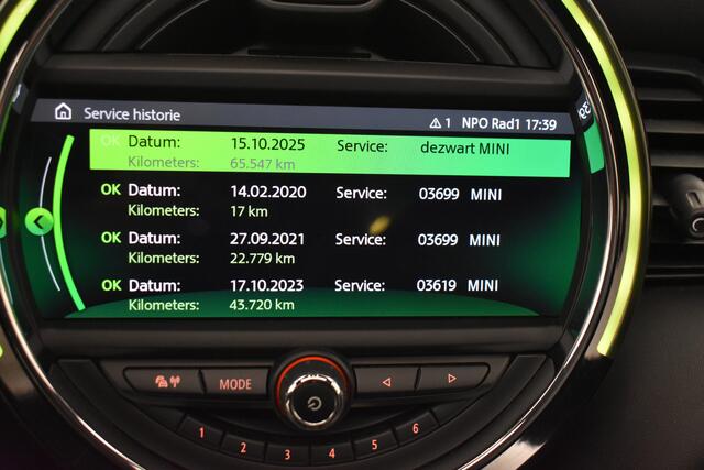 Mini COOPER Mini 1.5 60 Years Edition Panodak Vol Leder Harman Cardon Zwarte hemel Navi