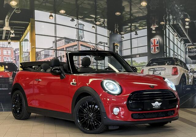 Mini COOPER CABRIO 136 pk CARPLAY NAVI LEDER UNION JACK FACELIFT