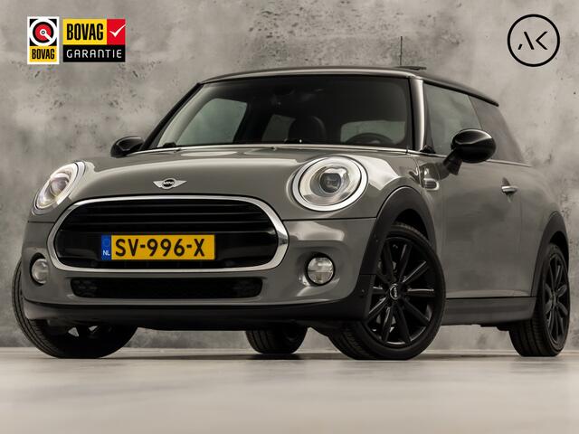 Mini COOPER Mini 1.5 Chili Automaat (PANORAMADAK, GROOT NAVI, CLIMATE, LEDER, STOELVERWARMING, SPORTSTOELEN, GETINT GLAS, PARKEERSENSOREN, LED KOPLAMPEN, NIEUWSTAAT)