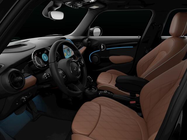 Mini COOPER 5-Deurs 1.5 Aut. | Navi | Panorama | Chester Leder | Camera | Head-Up | 17"LM | MIdnight Black