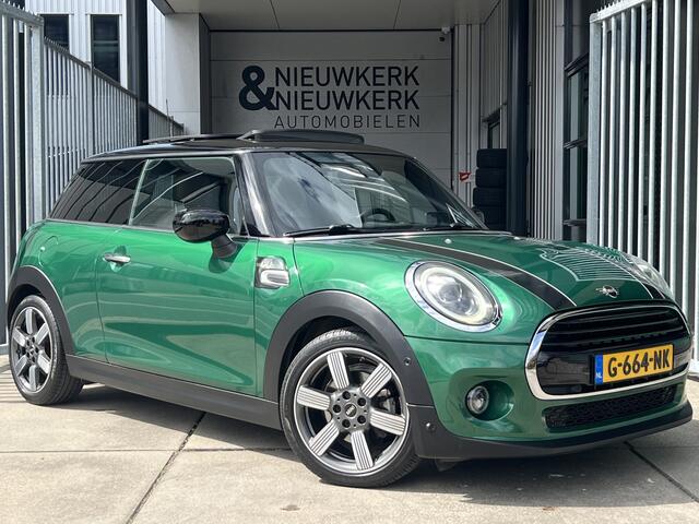 Mini COOPER 3-Deurs 1.5 60 Years Edition | AUTOMAAT | HEAD-UP DISPLAY | LEDER | SCHUIF/KANTELDAK | CARPLAY/ANDROID | HARMAN/KARDON | NAVI | CRUISE CONTROL | PDC V+A | CLIMATE CONTROL | LMV 17'' | STOELVERWARMING | KEYLESS | LED | BLUETOOTH