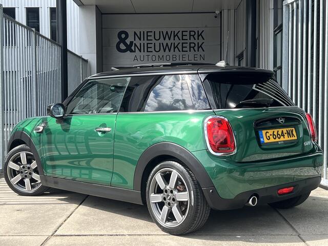 Mini COOPER 3-Deurs 1.5 60 Years Edition | AUTOMAAT | HEAD-UP DISPLAY | LEDER | SCHUIF/KANTELDAK | CARPLAY/ANDROID | HARMAN/KARDON | NAVI | CRUISE CONTROL | PDC V+A | CLIMATE CONTROL | LMV 17'' | STOELVERWARMING | KEYLESS | LED | BLUETOOTH