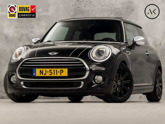 Mini COOPER 3-deurs 1.5 Chili Automaat 136Pk (PANORAMADAK, GROOT NAVI, LEDER, UNION JACK ACHTERLICHTEN, STOELVERWARMING, SPORTSTOELEN, GETINT GLAS, PARKEERSENSOREN, NIEUWSTAAT)