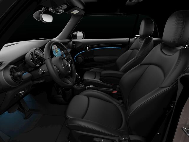 Mini COOPER Cabrio 1.5 Classic Aut. | Navigatie | Leder | PDC | Black Pack | 16"LM | Rooftop Grey