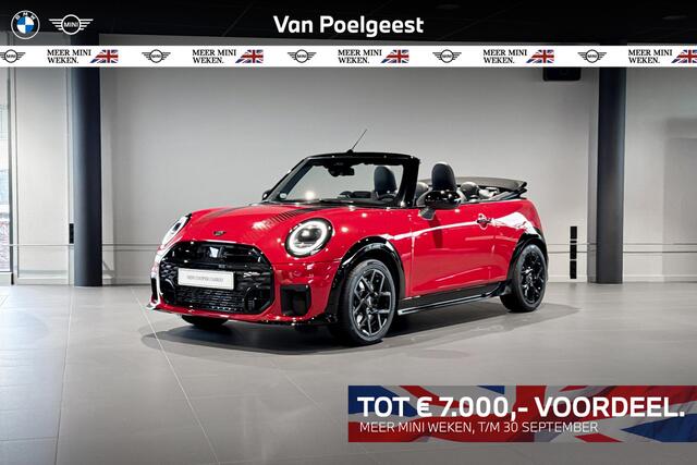 Mini COOPER Cabrio 2.0 Cooper C John Cooper Works | Pakket M | Harman Kardon | Stoelverwarming | Comfort Access | Head-Up Display | Meer MINI Weken 7000