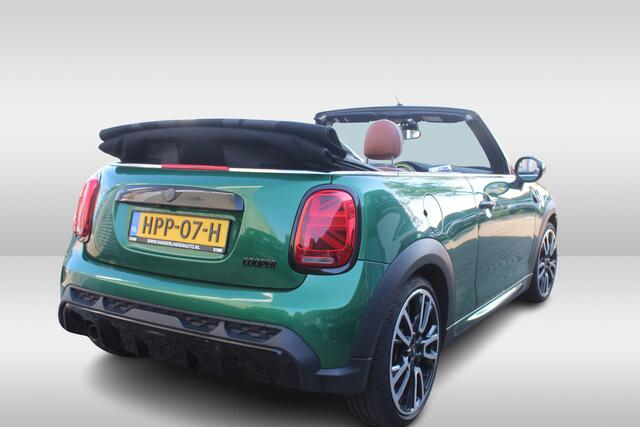 Mini COOPER Cabrio 1.5 John Cooper Works l Britisch racing green l Chester bruin leer l PDC l Stoelverwarming l H/K Geluid l Head-up display l Lendesteun verstelbaar l Premium pakket l Keyless entry – foto 6